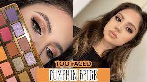 too faced pumpkin e palette review