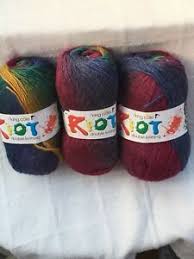 Details About King Cole Riot Dk Multi Coloured Self Patterning Yarn 300 Gr 3 Balls Cool