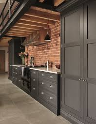 Browse photos of industrial kitchen designs. Love The Tall Plain Units Against The Brick Wall So Utility The Extra Large Sta Industrial Style Kitchen Industrial Kitchen Design Kitchen Inspiration Design