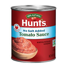 tomato sauce no salt added hunt s