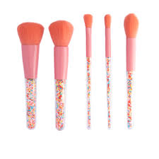 oh flossy sprinkle make up brush set