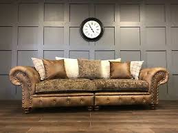 4 seater chesterfield sofa modern