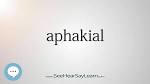 aphakial