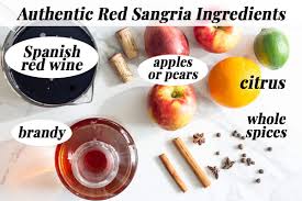 an authentic red sangria recipe