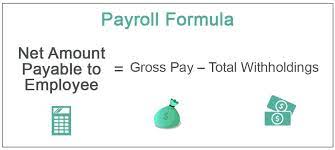 payroll formula step by step