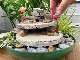 diy relaxing tabletop fountain with