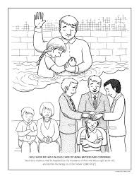 Jesus is baptized activities for kids coloring pages. Coloring Page