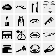 59 343 makeup icon vector images