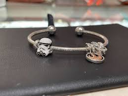 pandora star wars bracelet and charms