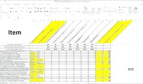 Training Database Template Excel