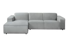 left hand corner sofa dove grey