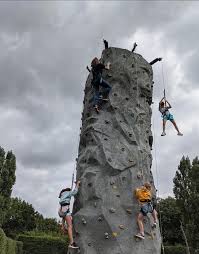 The Climbing Wall At Picnic In The Park