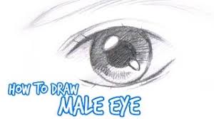 A simple boy animemanga eye youtuberhyoutubecom how to draw cartoon. How To Draw Simple Anime Manga Eye Male Youtube