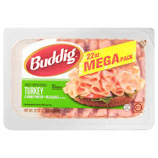 save on buddig deli sliced turkey mega