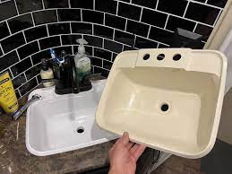Single Bowl Rv Bathroom Sink 14 7 8