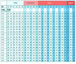 bmi chart body m index calculator