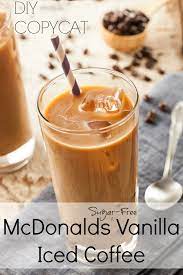 mcdonald s sugar free vanilla iced