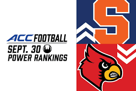 Find out the latest standings information for your favorite college football team on cbssports.com. Acc Power Rankings Top Teams Solidify Their Spots The Heights