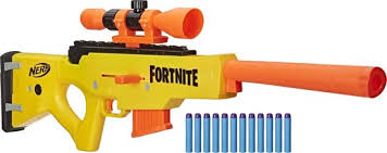 The toy maker is launching five new blasters on september 1st, and they might scratch your itch if you're looking for either heavy firepower or something a little stealthier. Nerf Playing Pistol Fortnite Basr L 27 2 Cm Yellow Orange 2 Part Internet Toys