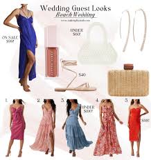 what to wear beach wedding makeup by