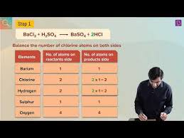 following chemical equations