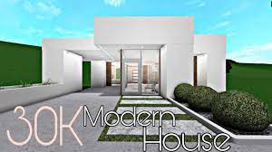 bloxburg 30k modern house no