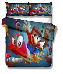 Super Mario Bros Bedding Duvet Cover