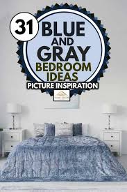 31 Blue And Grey Bedroom Ideas Picture