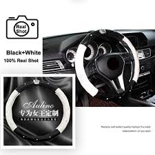 Pu leather protective car steering wheel covers feel comfortable steering wheel cover car accessories. Buy Women Girl Car Steering Wheel Cover Crystal Stone Sytle Anti Slip For 37 38 Cm 14 5 15 M Size At Affordable Prices Free Shipping Real Reviews With Photos Joom