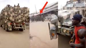 Image result for nigeria army attcaks nnamdi kanu home