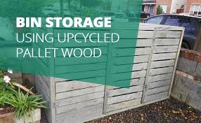 Wheelie Bin Storage Unit Built From