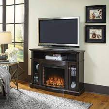 Media Electric Fireplace Tv Stand
