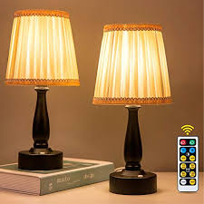 Super bright energy efficient battery powered led's never need replacing light head and neck adjust to direct light where you need it most table top stand for hands free light placement on/off push button switch measures: 8 Best Cordless Rechargeable Table Lamps
