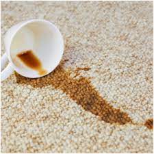clean wool rugs after spilling coffee