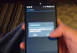 how to mirror android screen on