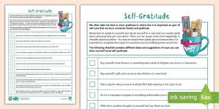 Staff Wellbeing Gratitude Checklist