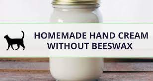 homemade hand cream without beeswax