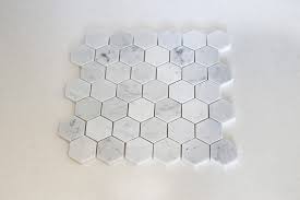 Real tips on estimated cost, tools needed, supplies needed, and also estimated time to. How To Install A Marble Hexagon Tile Backsplash Abby Lawson