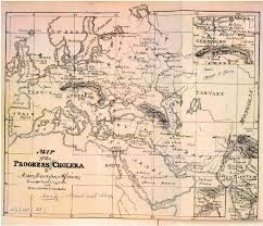 The 1831 Map Of Cholera Published In A Lancet Article
