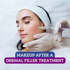 makeup after a dermal filler treatment