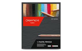 Box Of 12 Colours Pastel Pencils