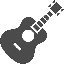 アコースティックギターの無料イラスト2 | アイコン素材ダウンロードサイト「icooon-mono」 | 商用利用可能なアイコン素材が無料 (フリー)ダウンロードできるサイト