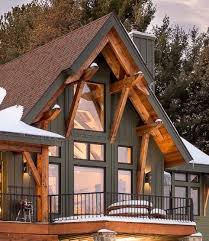 Mountain Home Exterior Cabin Exterior