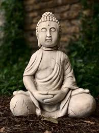 Stone Sitting Buddha Zen Garden Buddha