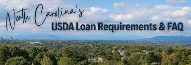 usda loan requirements in nc and