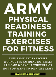 army prt exercises physical readiness