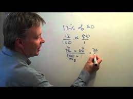 calculate percenes of whole numbers