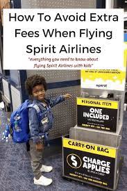 Extra Fees When Flying Spirit Airlines