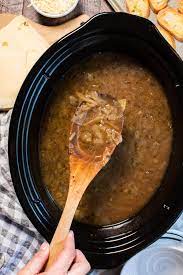 french onion soup easy slow cooker