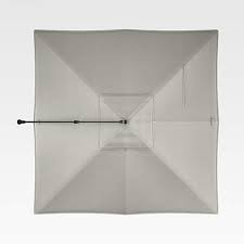 10 Silver Sunbrella Square Cantilever